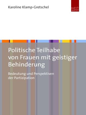 cover image of Politische Teilhabe von Frauen mit geistiger Behinderung